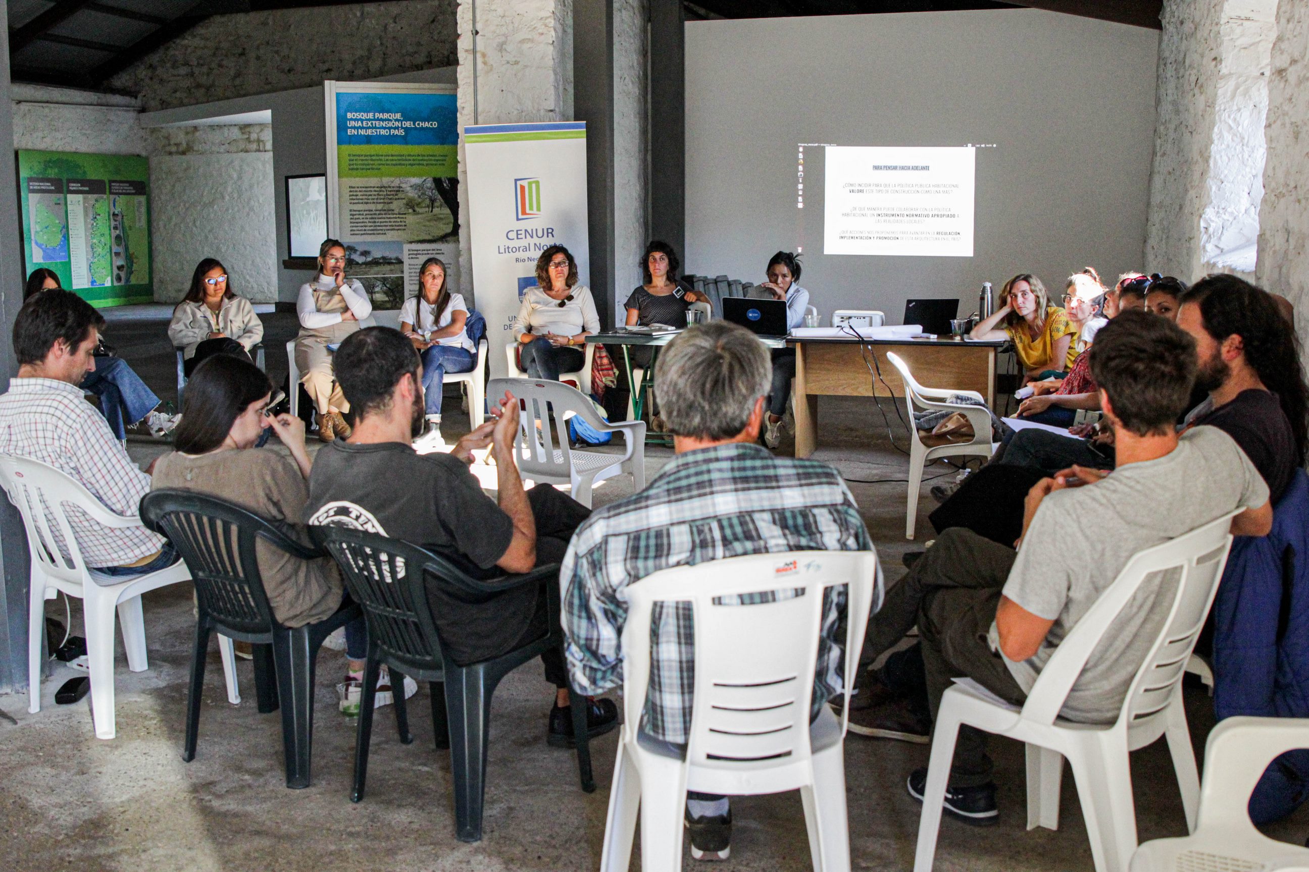 Actividad San Javier Encuentro Construcción con Tierra