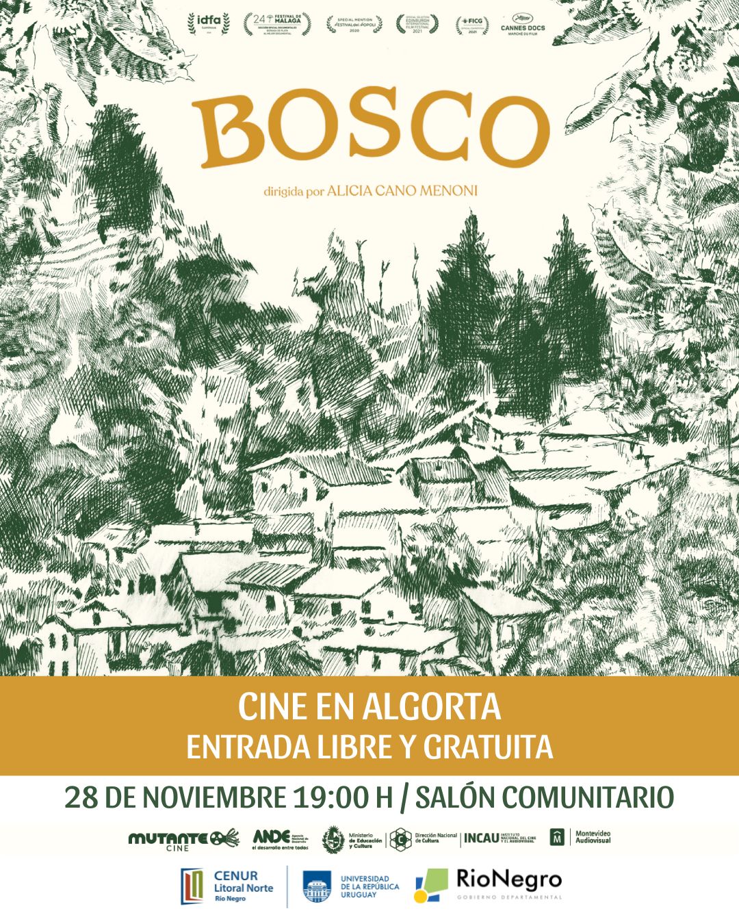 Afiche Bosco Algorta 2023