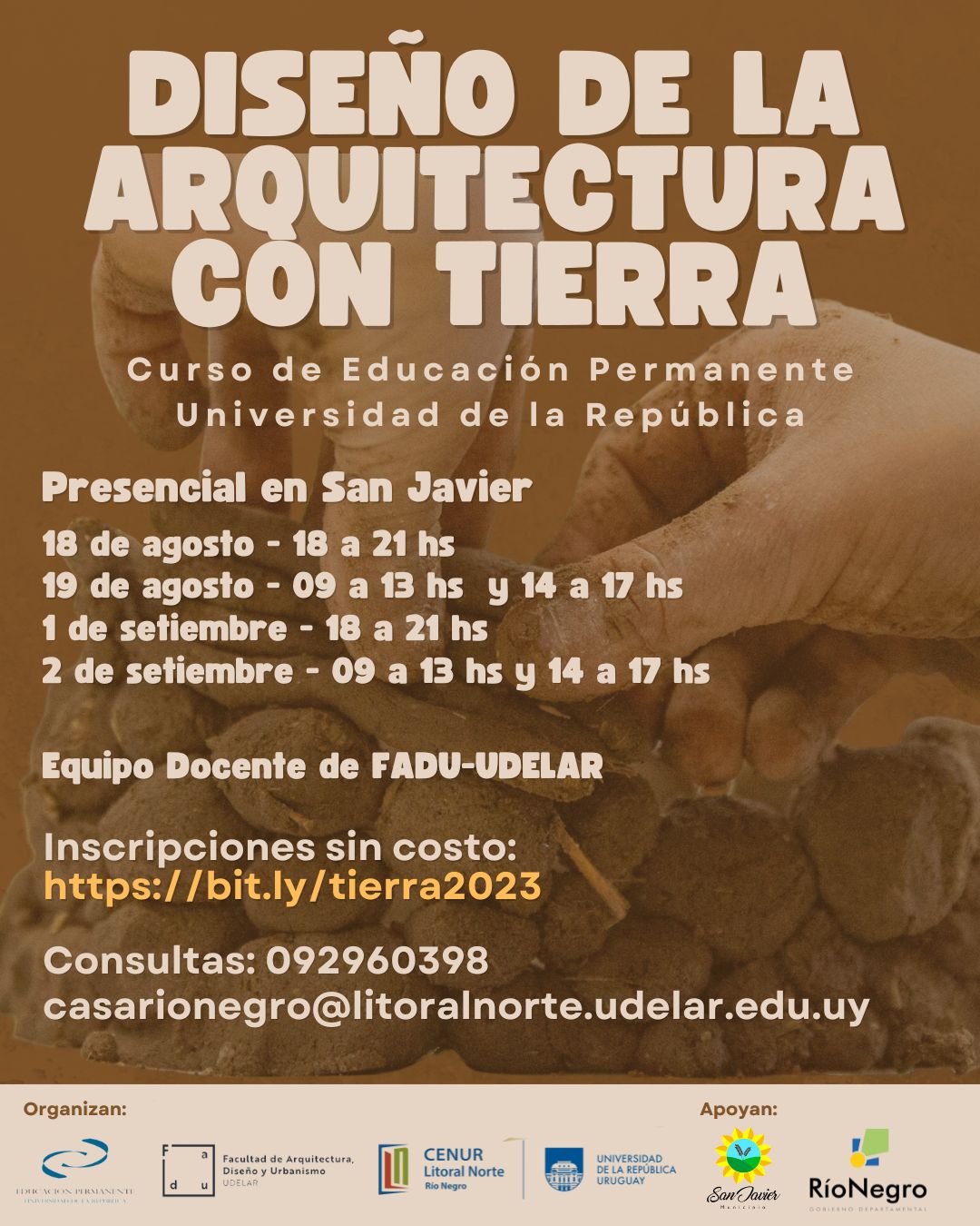 Afiche Curso EduPer Tierra 2023
