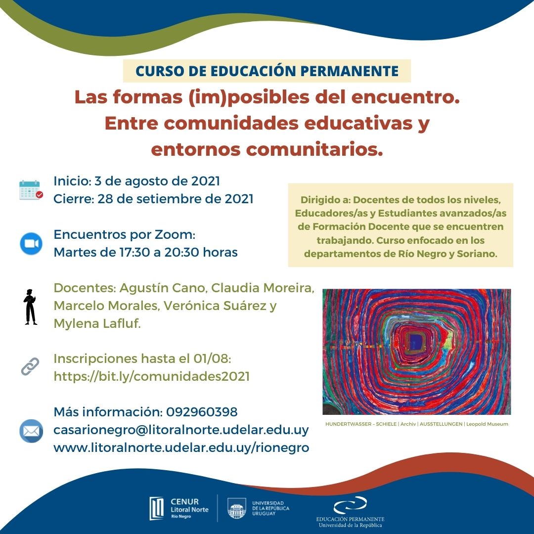 Afiche Las formas imposibles del encuentro 2021