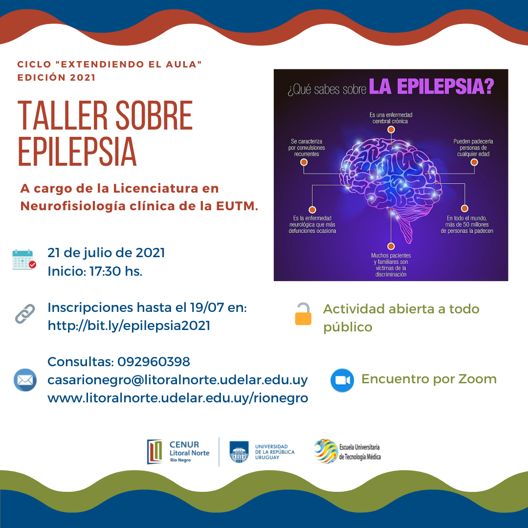 Afiche Taller Epilepsia 2021