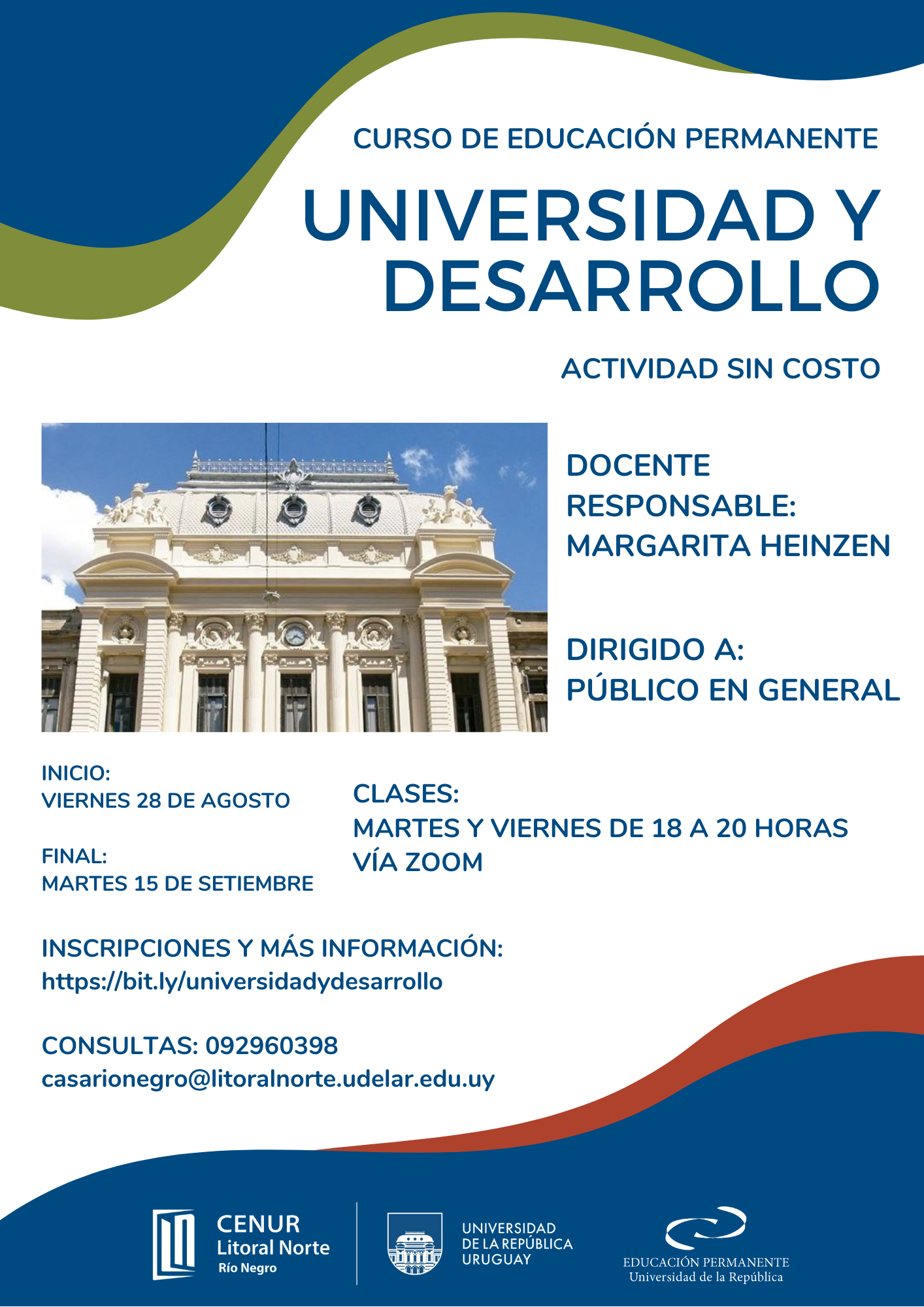 Afiche Universidad y Desarrollo