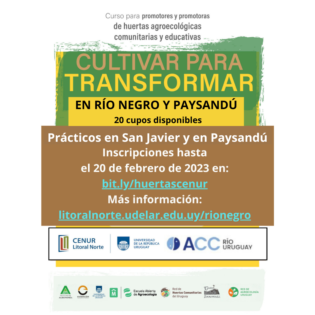Afiche promotores Paysandú y Río Negro 2023