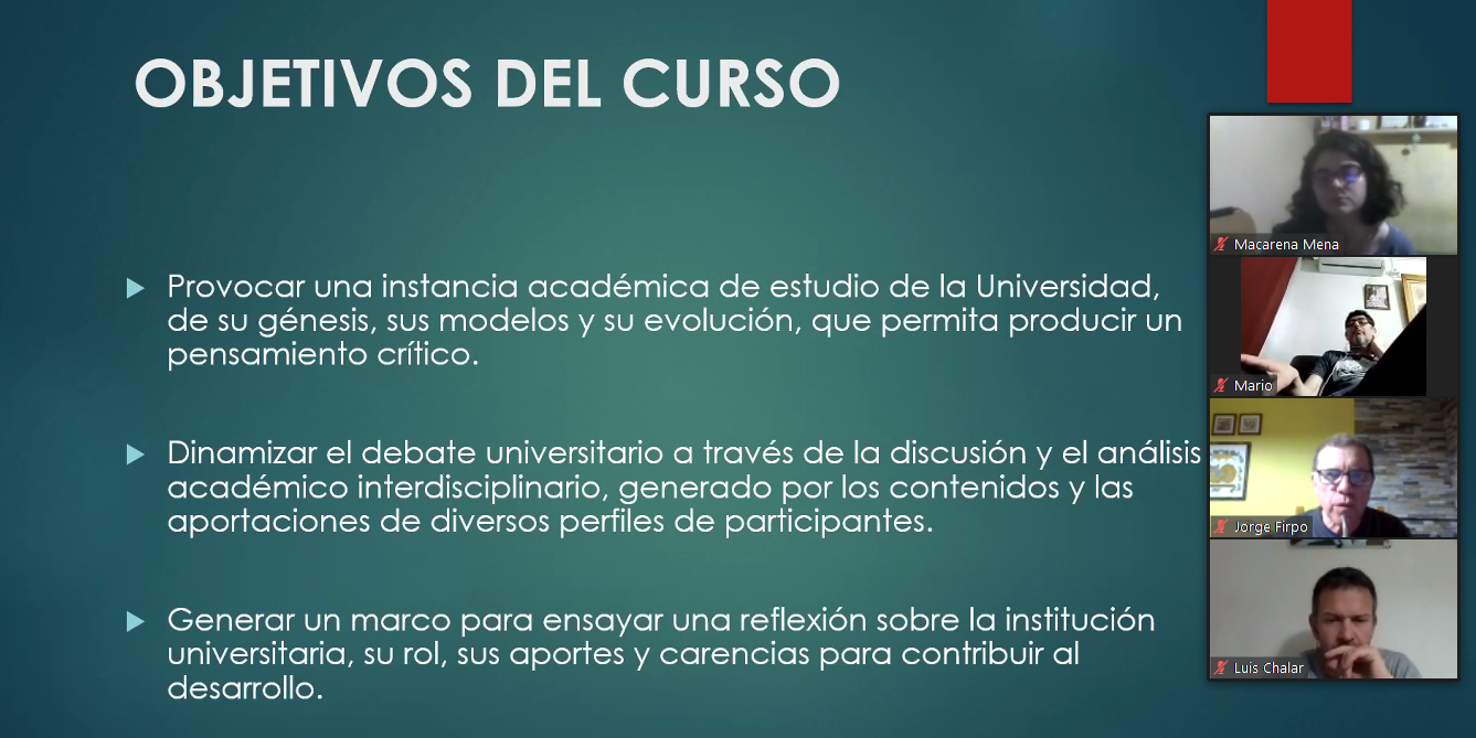 Curso Universidad y Desarrollo