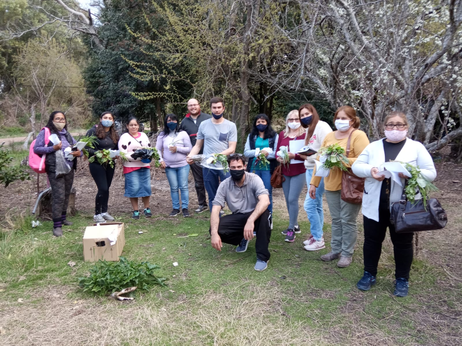 Grupo 1 Taller Huerta Nuevo Berlín 09 09 20