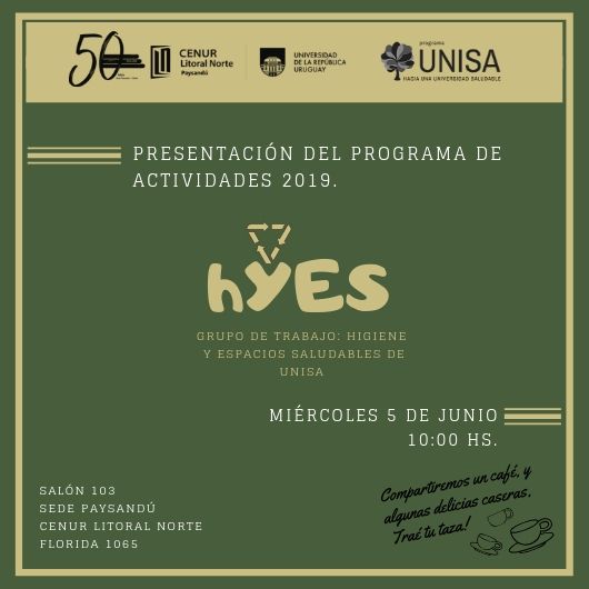 Invitación hYES unisa