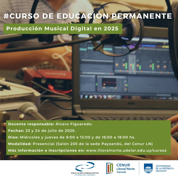 Curso- Produccion Musical Digital en 2025