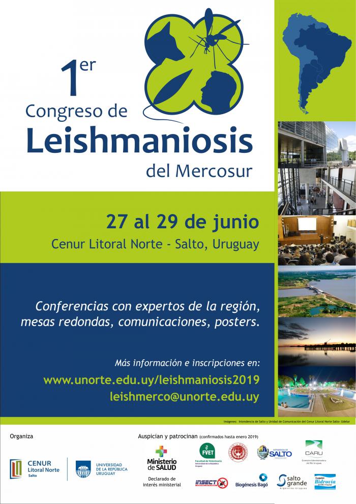 Afiche congreso leismaniosis2019