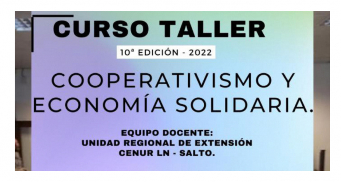 10ª edición del Curso de Cooperativismo y Economía Solidaria