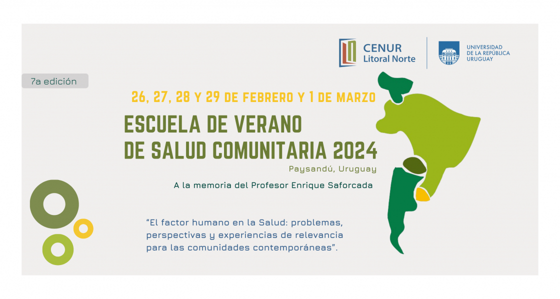 Escuela de Verano de Salud Comunitaria 2024, a la memoria de Enrique Saforcada